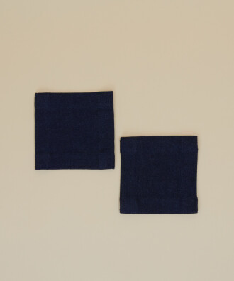 DENİM COLLECTION 2'Lİ BARDAK ALTLIĞI 15X15 
İNDİGO İndigo