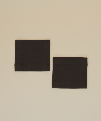 DENİM COLLECTION 2'Lİ BARDAK ALTLIĞI 15X15 KAHVE