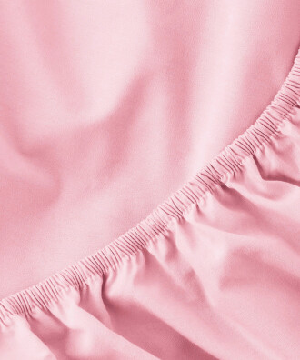 DOKUMA LASTİKLİ ÇARŞAF PEMBE - 3