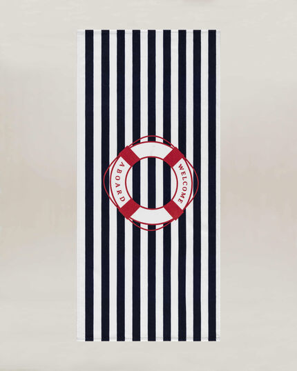 ABOARD BEACH TOWEL 75X150 MULTI - 1
