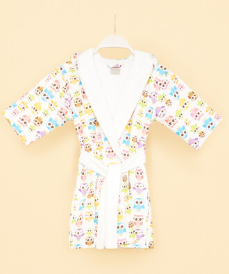BABY OWL CHILDREN'S BATHROBE - 2