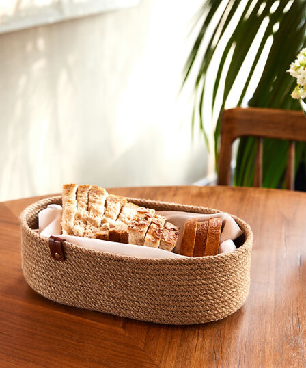 BREAD BASKET – 16x29x10 cm – HEMP