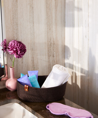 COLORFUL BASKET 14X24X9 cm BROWN - 1