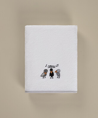 CROW CHILDREN'S TOWEL - 2