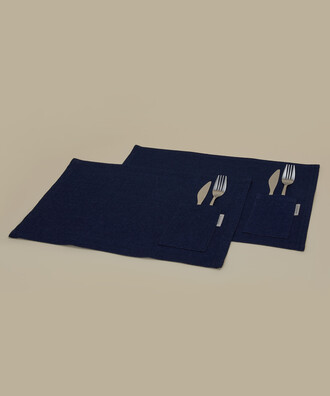 DENIM COLLECTION 2-PACK AMERICAN SERVICE 30X45 
INDIGO İndigo