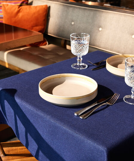 DENIM COLLECTION TABLECLOTH 100X100 INDIGO