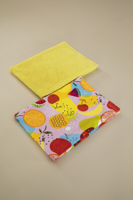 FRUIT 2-PIECE KITCHEN TOWEL RENKLİ