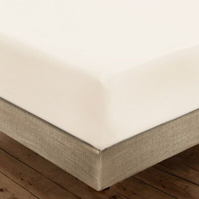 KNITTED FITTED SHEET ECRU - 2