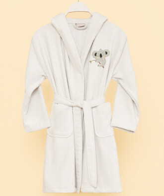 KOALA CHILD'S BATHROBE GRİ