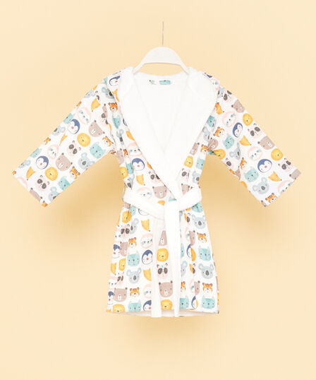 LITTLE ANIMALS CHILDREN'S BATHROBE