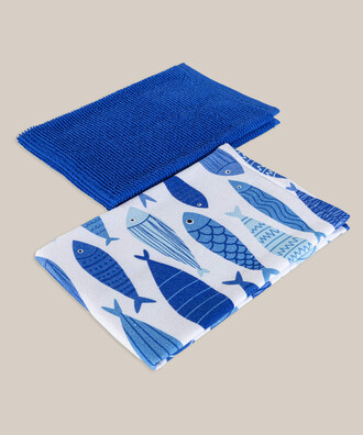 MARIN 2-PIECE KITCHEN TOWEL - 1