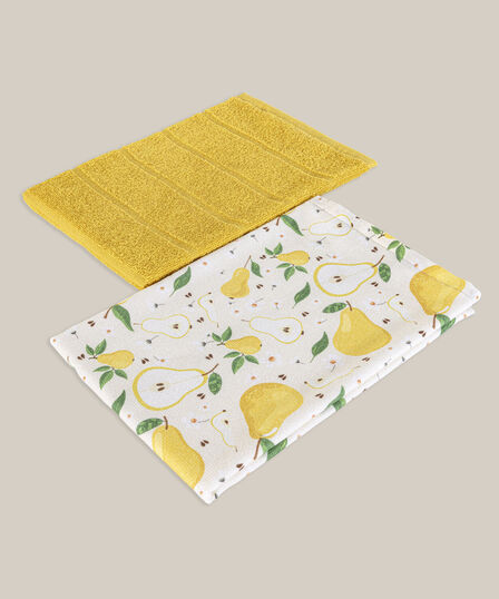 PEAR 2-PIECE KITCHEN TOWEL
