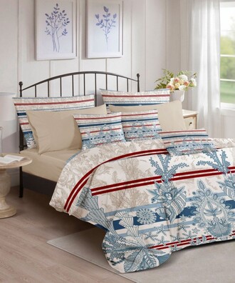 RIVA BEDSHEET SET MAVİ