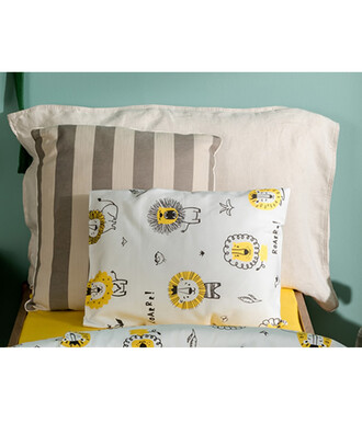 ROAR CHILDREN'S BEDSIDE SET 100X150 WHITE - 3