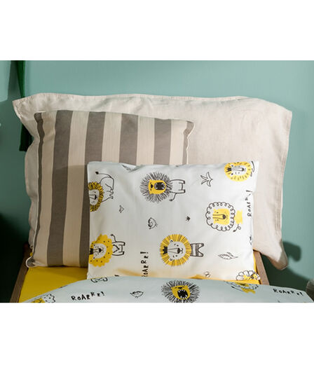ROAR CHILDREN'S BEDSIDE SET 100X150 WHITE - 4