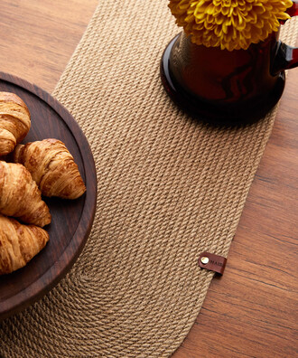 RUNNER – 26x68 cm – HEMP - 1