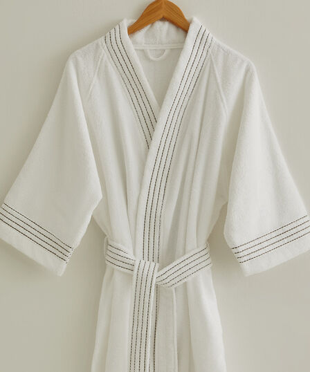 SUBTLE STITCH BATHROBE - 8