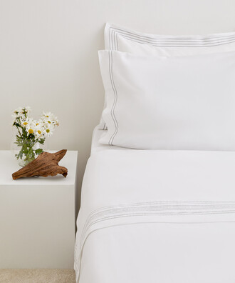 SUBTLE STITCH DUVET COVER SET - 2