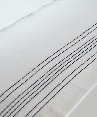 SUBTLE STITCH DUVET COVER SET - 8