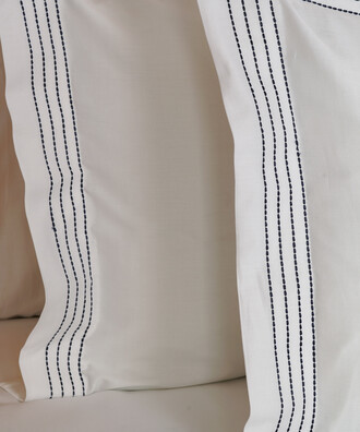 SUBTLE STITCH DUVET COVER SET - 7