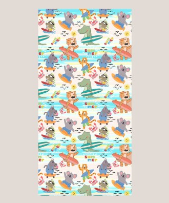 SURF BANG BEACH TOWEL RENKLİ