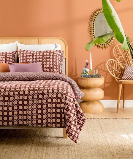 TIMELESS DUVET COVER SET PINK-PINK