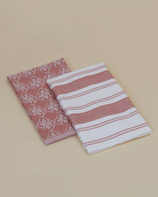 VIVA 45X65 CM SET OF 2 KIRMIZI