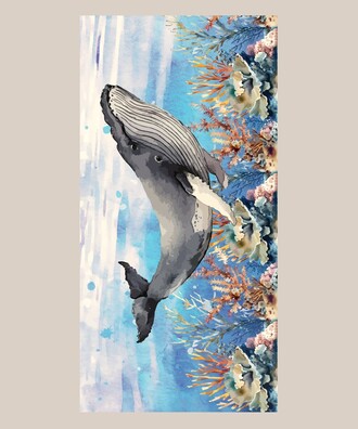 WHALE BEACH TOWEL - 2