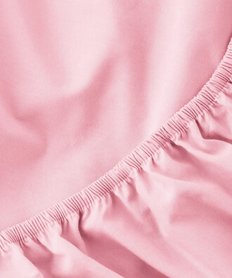 PINK WOVEN FITTED SHEET - 3