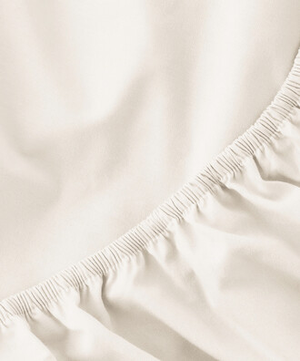 WOVEN FITTED SHEET WHITE - 3