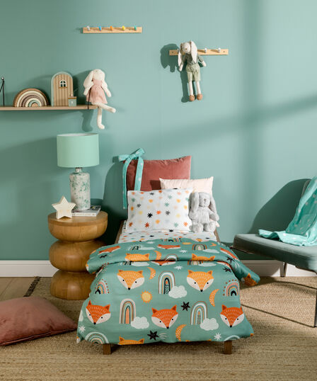 FOX ÇOCUK NEVRESİM TAKIMI 100X150 RENKLİ - 1