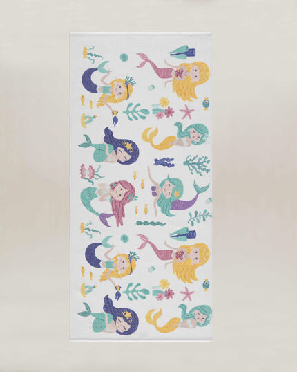 LITTLE MERMAID BEACH TOWEL 75X150 MULTI