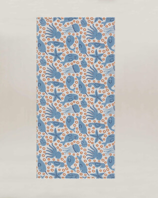 OCTOPUSPLAJ HAVLUSU 75X150 MULTİ MULTİ