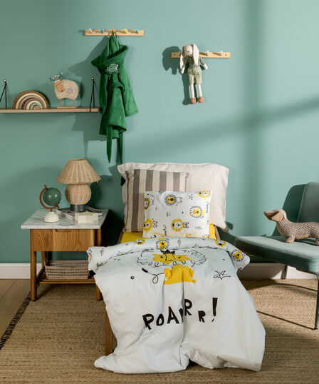 ROAR ÇOCUK NEVRESİM TAKIMI 100X150 BEYAZ - 1