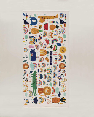 Пляжное полотенце Happy Summer 75x150 Multi MULTİ