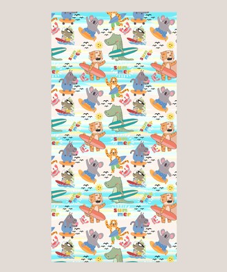 Пляжное полотенце Surf Bang RENKLİ