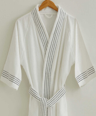 SUBTLE STITCH BORNOZ - 7