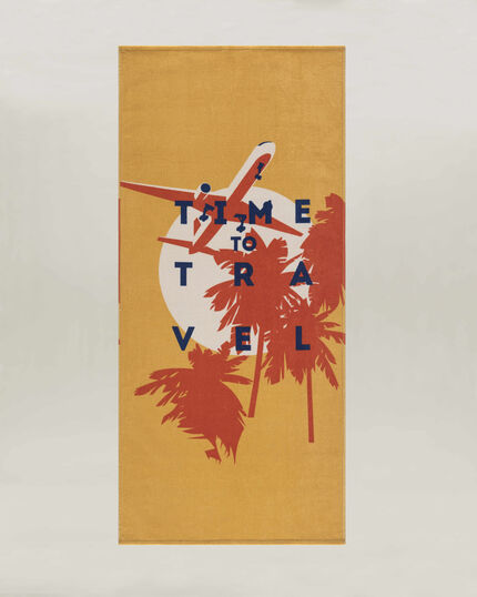 TRAVEL BEACH TOWEL 75X150 MULTI