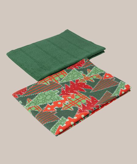 YILBAŞI 2'Lİ MUTFAK HAVLUSU