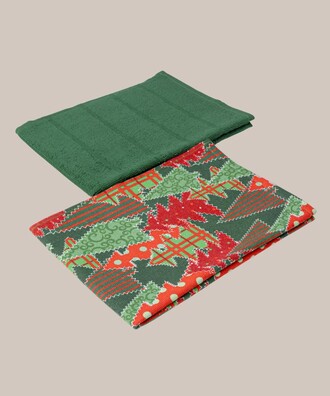 YILBAŞI 2'Lİ MUTFAK HAVLUSU - 1