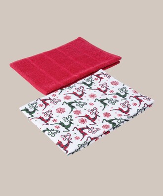 YILBAŞI 2'Lİ MUTFAK HAVLUSU - 3