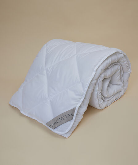 SILICONE QUILT 155X215 WHITE